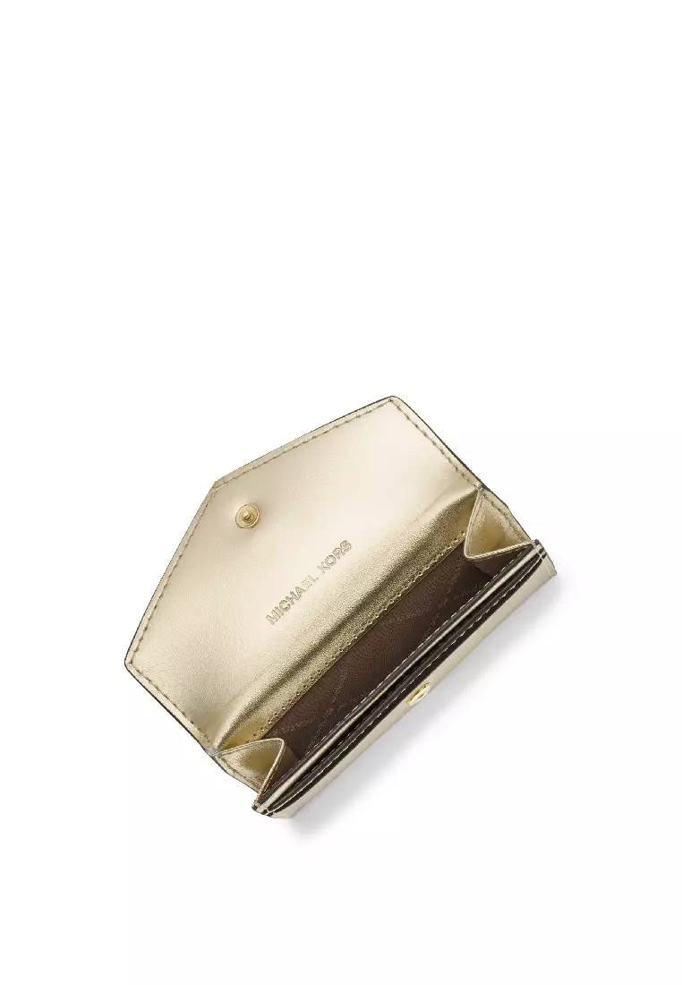 Mk gold sale metallic wallet