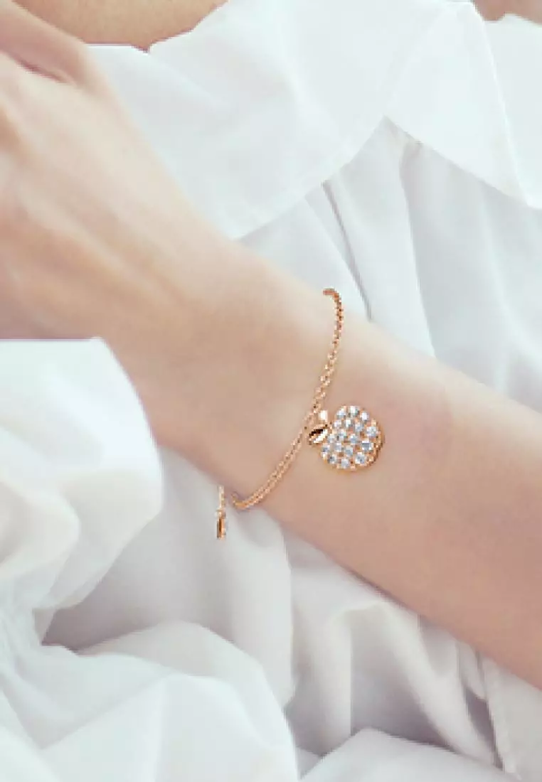 Little Apple Bracelet RG - Gelang Crystal by Her Jewellery