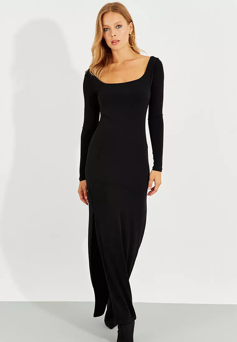 Maxi Slit Dress