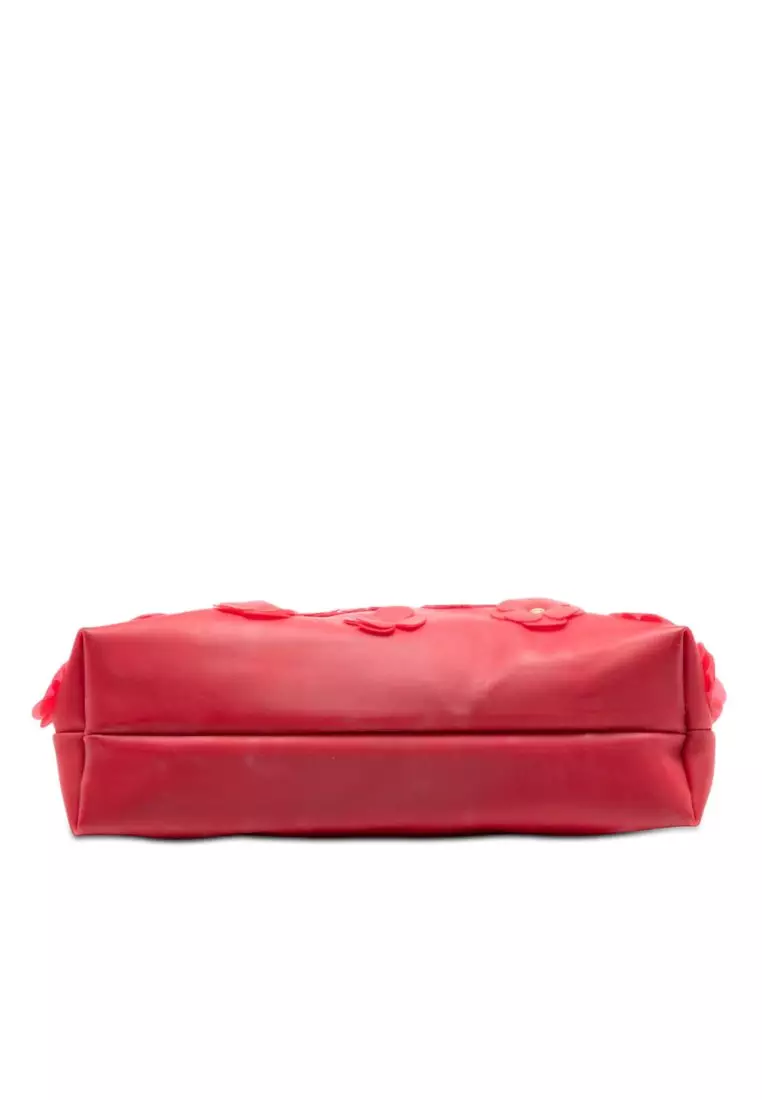 Pre-Loved Burberry Prorsum Pvc Petal Crossbody