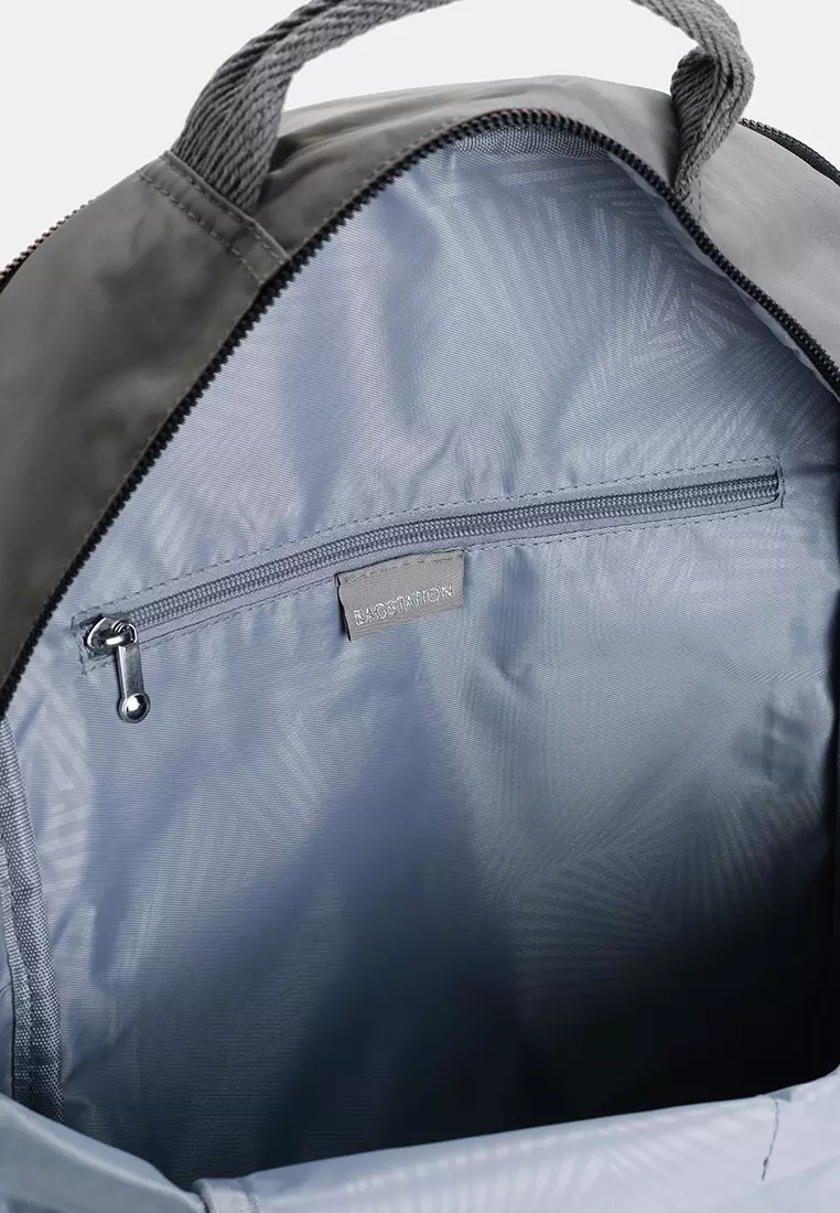 Rose Gold Series Crinkle Nylon Backpack