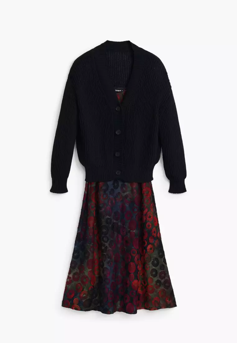 2-in-1 Cardigan & Dress