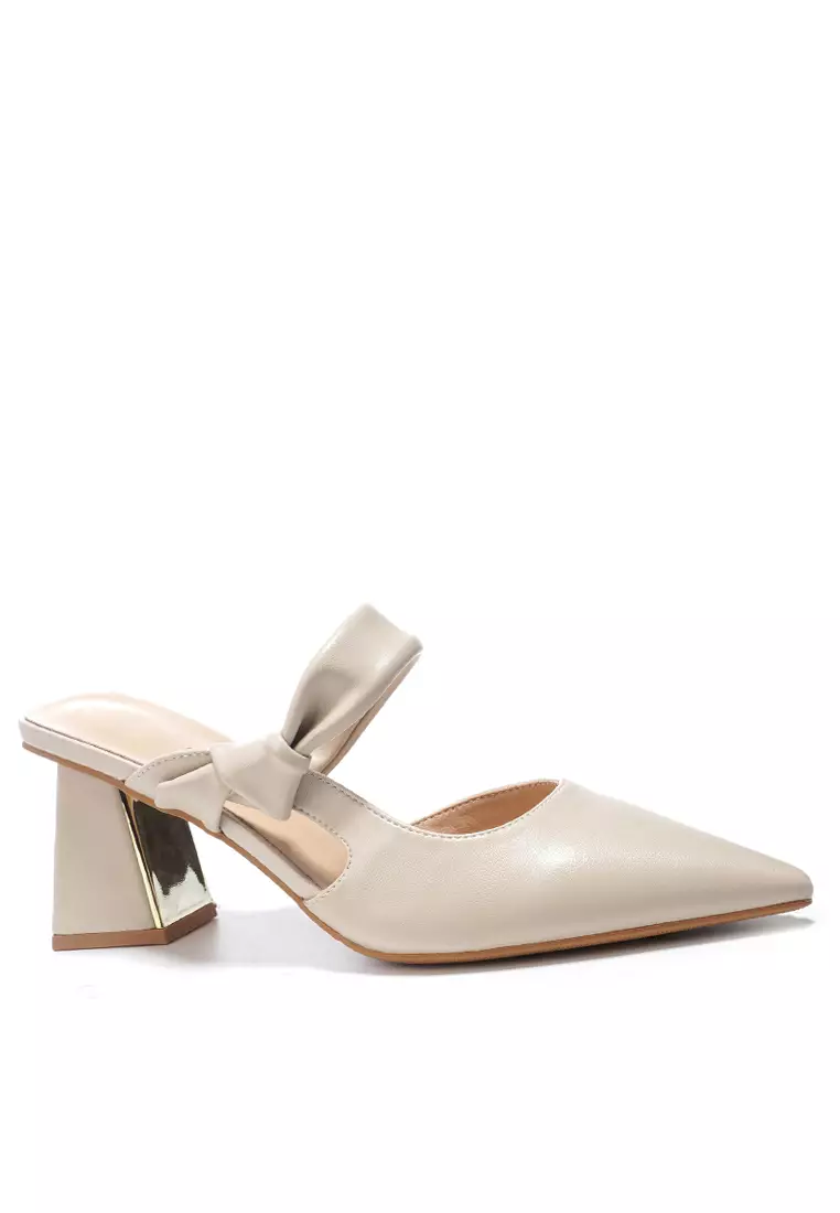 Discount on Twenty Eight Shoes  shoes - SKU: 6CM Twist Strap Mid Heel BY1670-6