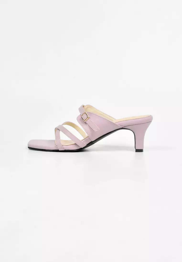 Jual Seis Seis Helga Sandal Heels Wanita Hak Cm Lilac Original