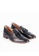 Bristol Shoes black Lennox Black Wingtip Loafers 1F227SHE32EB70GS_2
