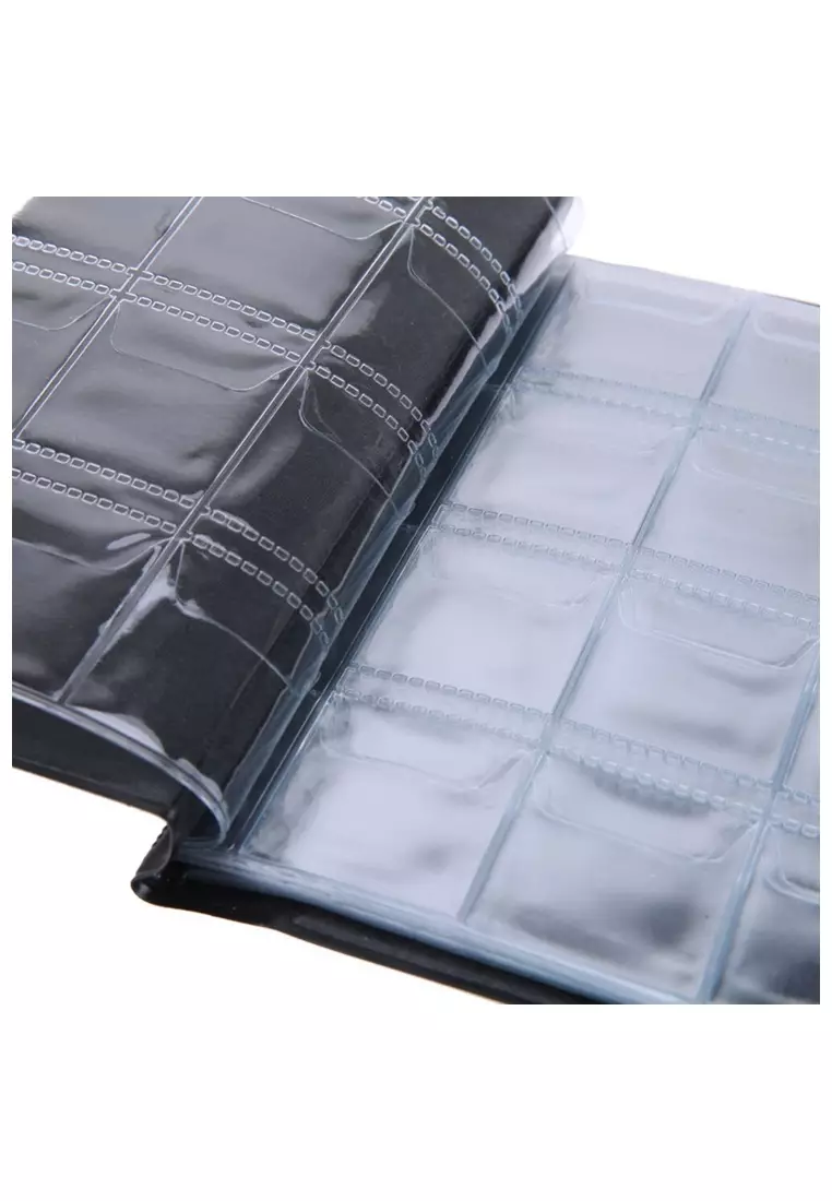 Bridgette Coin Wallet Dompet Album Koleksi Koin Many Slot Material Plastik ORIGINAL - Black