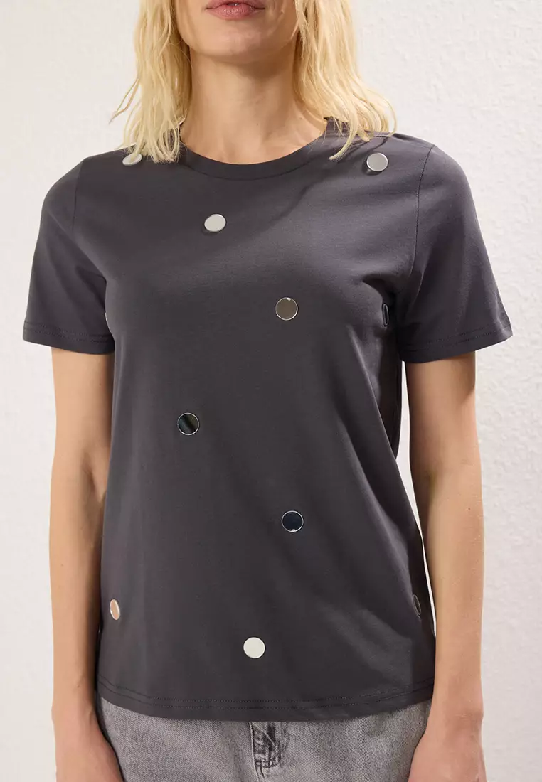 DOUDOUNE SANS MANCHES (femme) - LES ECURIES DU CRAY - Gris Anthracite
