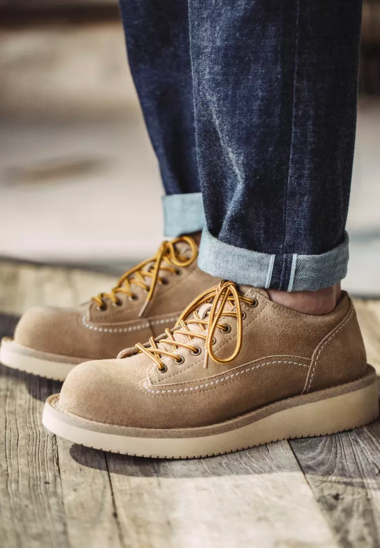 Vintage Cow Suede Work Shoes CQ2205057