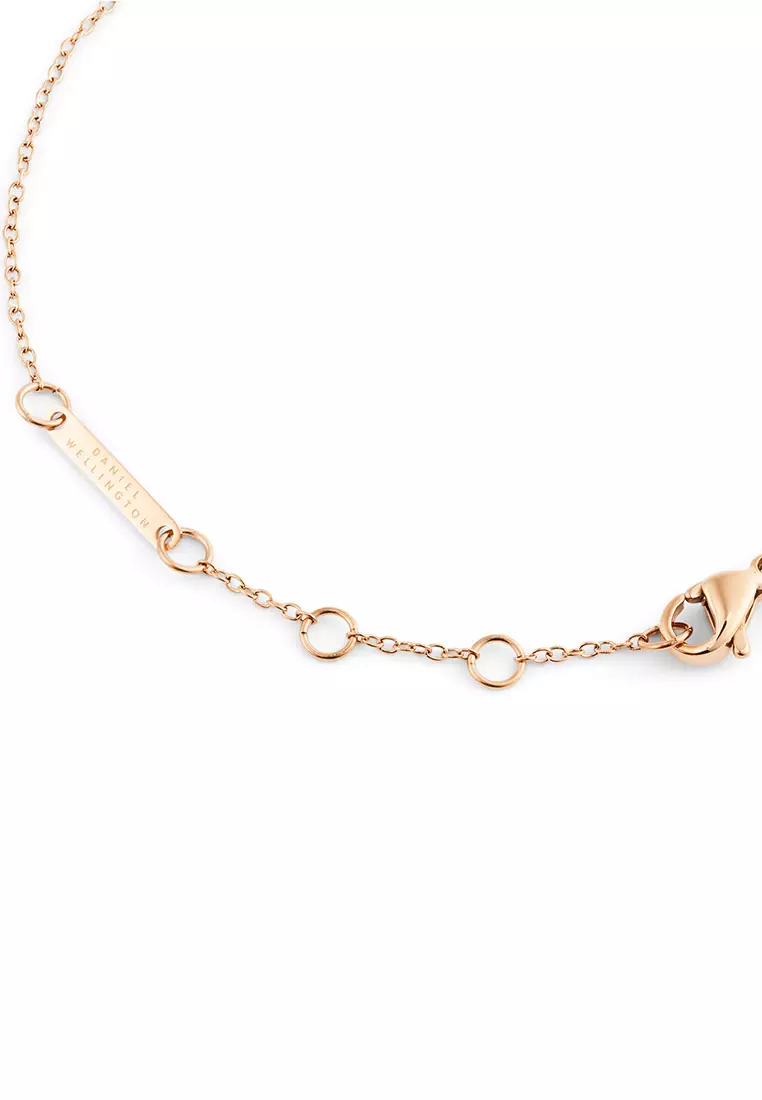 Mirelle Solitaire Bracelet Rose Gold - Unisex Bracelet for women and men stainless steel crystal Bracelet DW Official Authentic Original gelang tangan perempuan lelaki DW