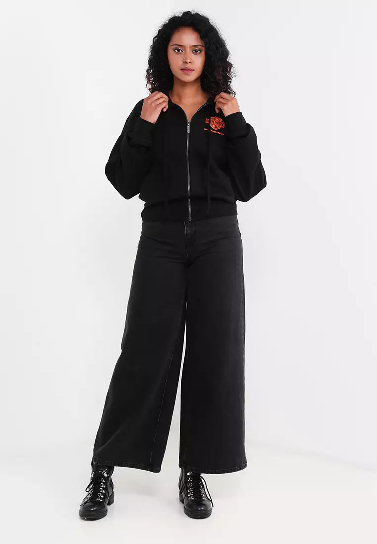 Jual Harley Davidson 120th Anniversary Zip Front Hoodie Original