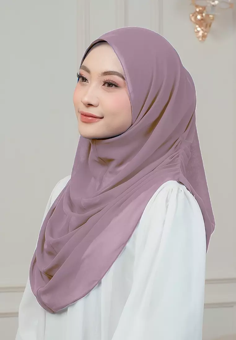 HIJAB INSTAN AURORA - DEEP PURPLE