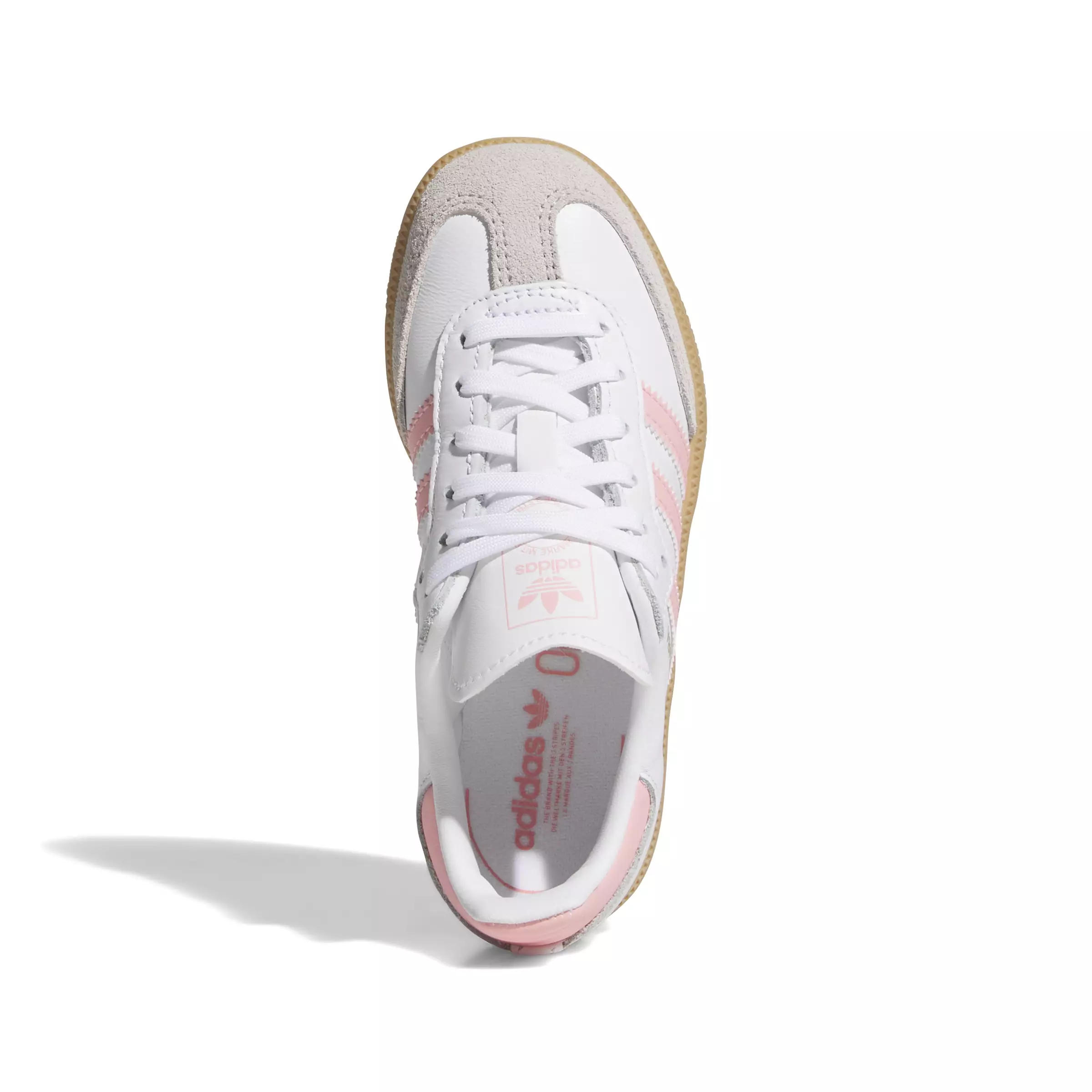 Adidas Samba OG Kids - Sepatu Anak (Putih/Pink)