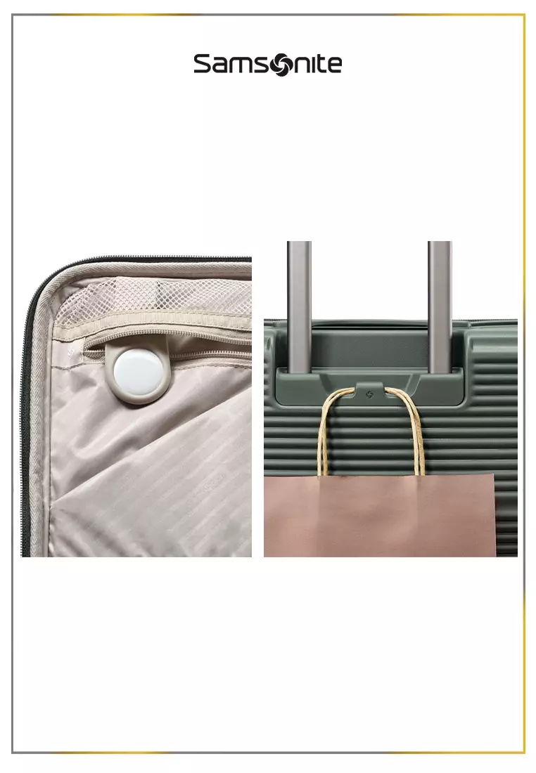 Samsonite Koper Hardcase Paralux HS Cabin 20 Inch Exp Global Co - Olive