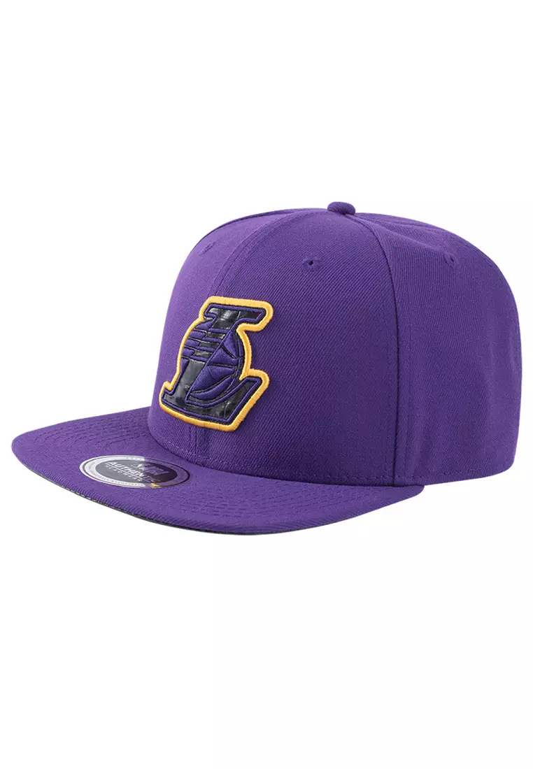 Skin Los Angeles Lakers Mens Flat Snap Back Cap