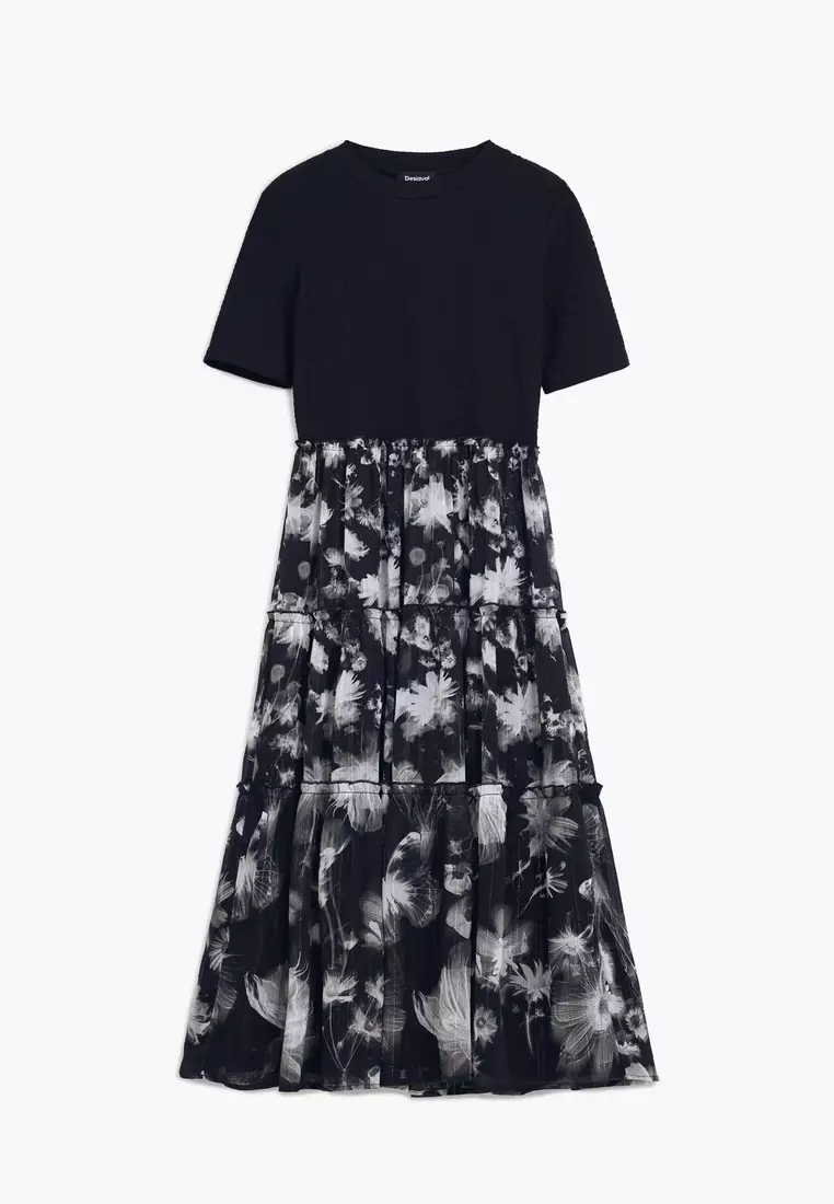 Desigual Woman Long floral dress.