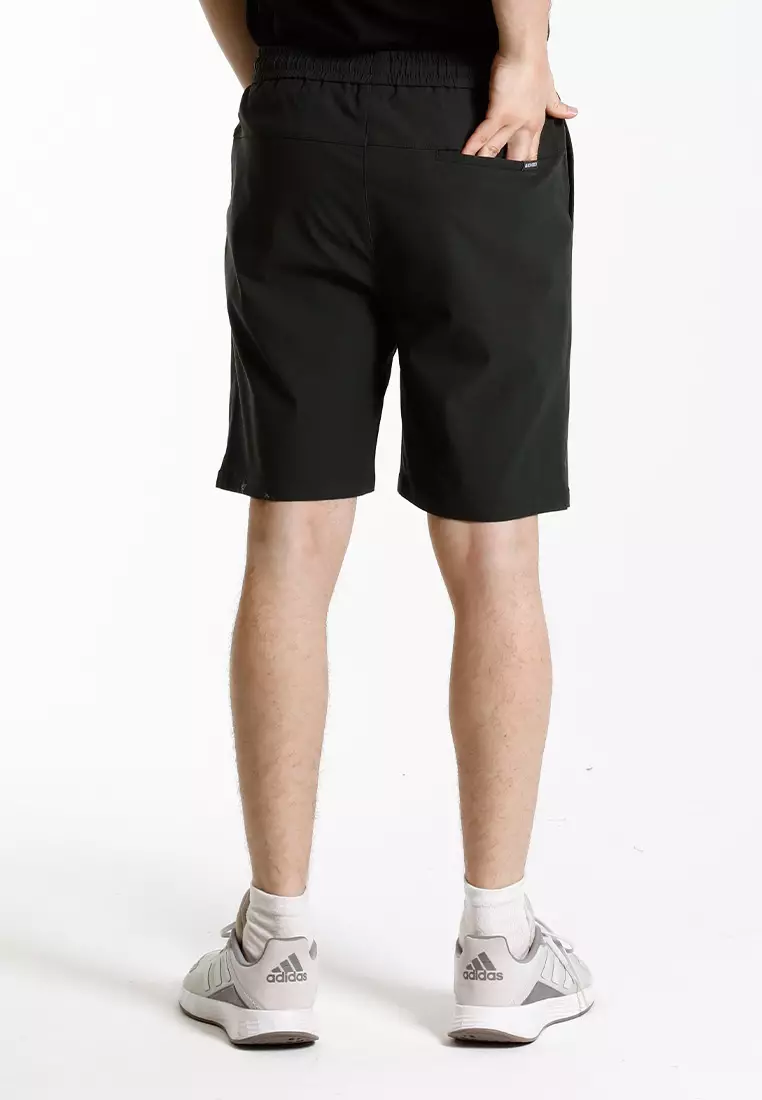 Forest Stretchable Casual Elastic Short Pants  | Seluar Pendek Lelaki - 665090-40DkGreen