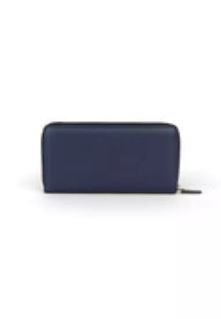 Crossing Milano Long Zip Wallet RFID - Barcoss Navy