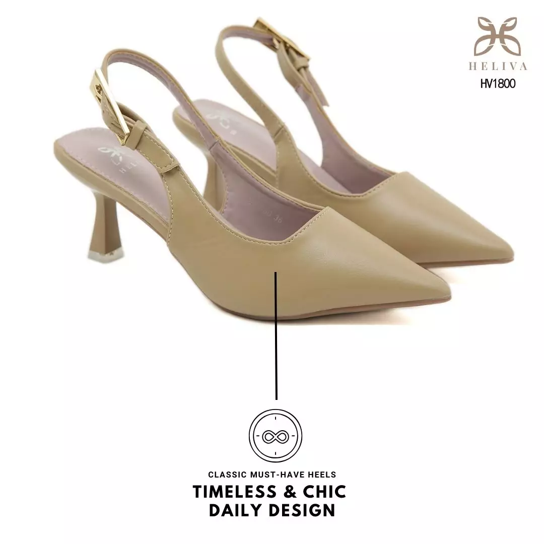 Heliva Paula Women High Heels Sling Back Sol 7cm
