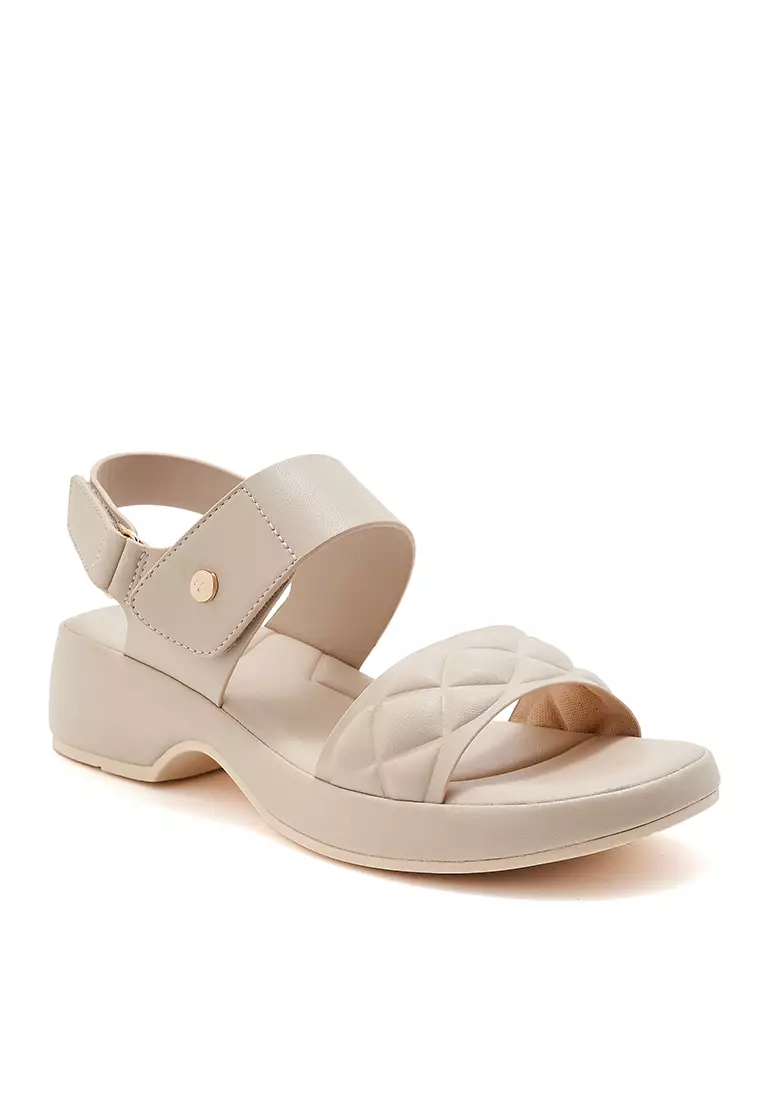 4.5CM Ankle Strap Wedge Sandals ALM222-1