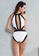 LYCKA white LWD7114-European Style Lady Swimsuit-White 9001BUS237DB1BGS_3