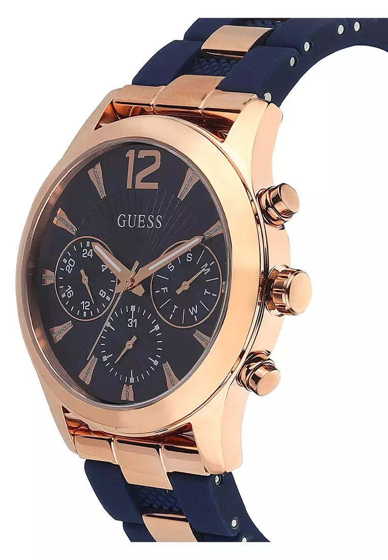 Jual Guess Guess W1294L2 Jam Tangan Chronograph Wanita Rosegold