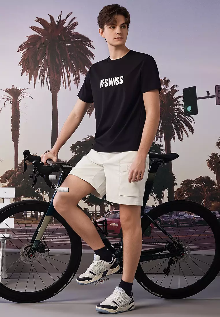 男裝 K-SWISS LOGO T裇