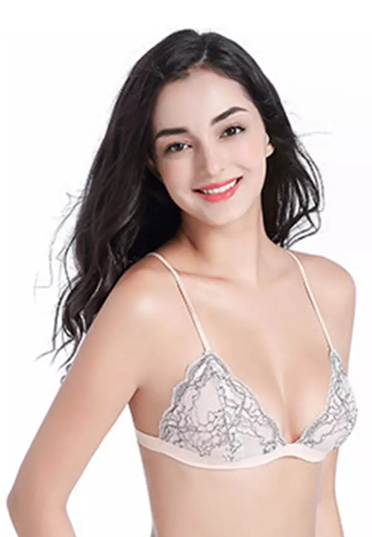 Buy LYCKA Lmm2202 Lady Sexy Lace Bra-beige 2023 Online