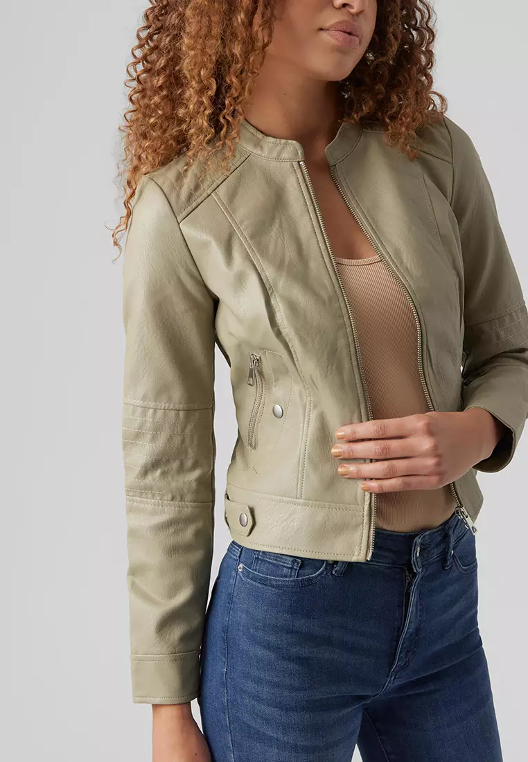 Vero moda best sale short coated jacket