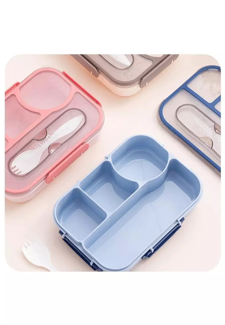 Buy Latest Gadget 6023 Rectangle 1.1L PP Lunch Box 23.2×17.2×5.1cm ...