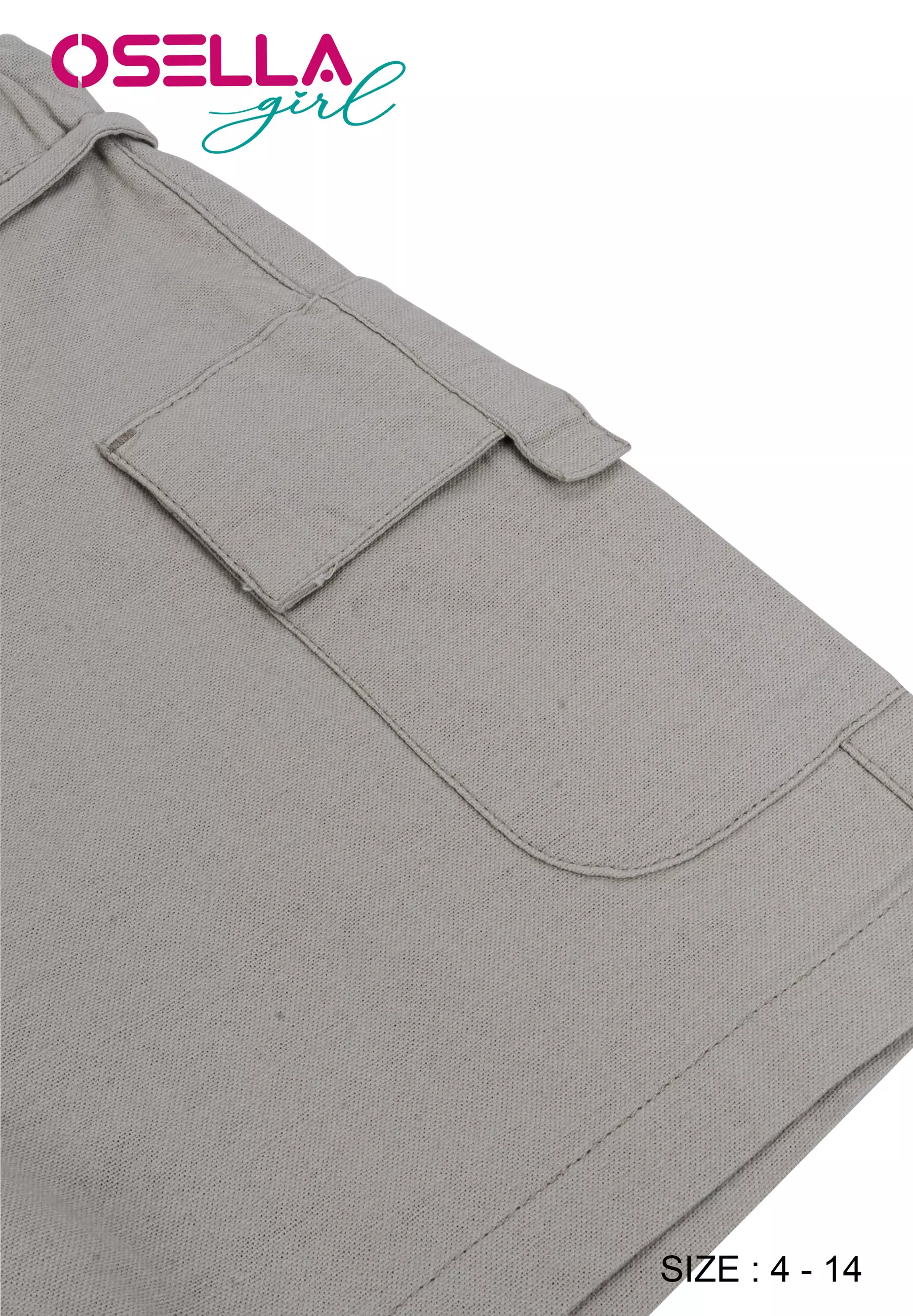 [NEW] Osella Kids Eleanor Cargo Short Pants 238640048 | Celana Pendek Kargo Anak Perempuan
