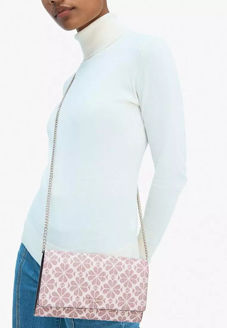 Kate spade cheap chain clutch