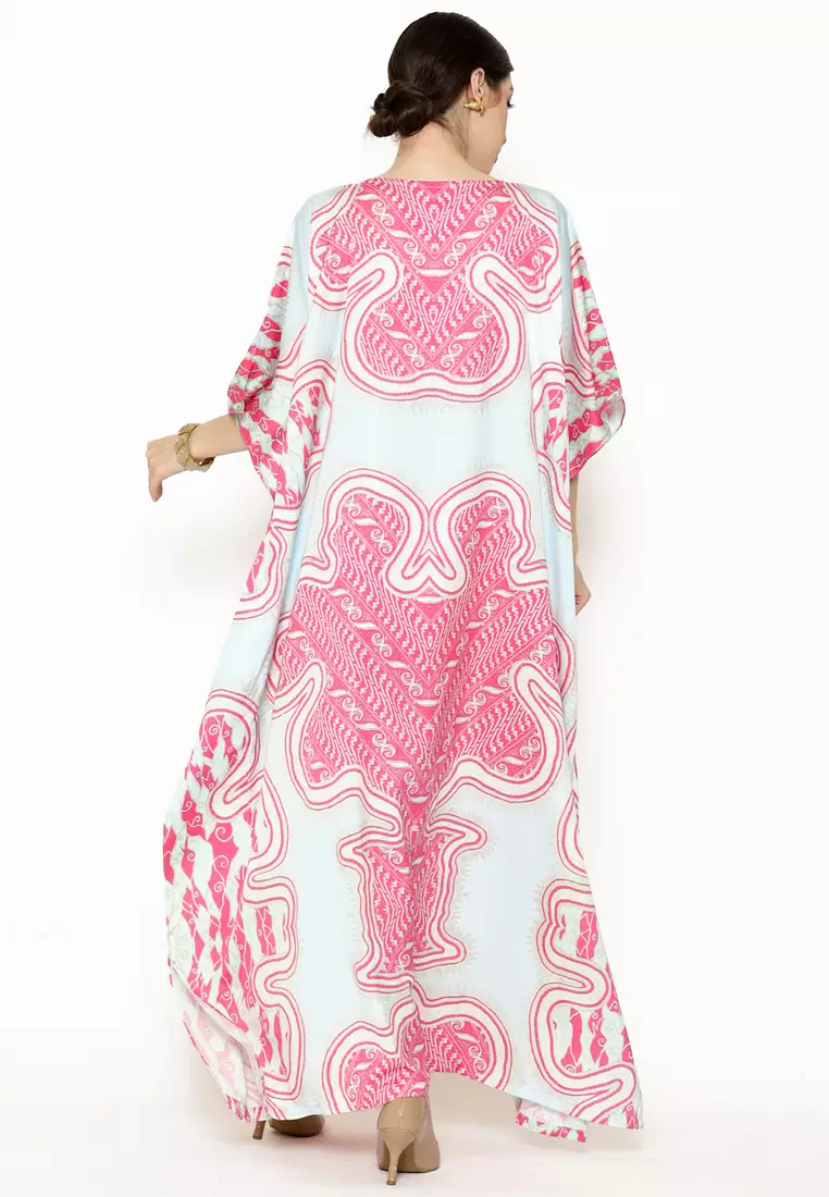 Kanzi Exclusive Short Sleeve Batik Kaftan