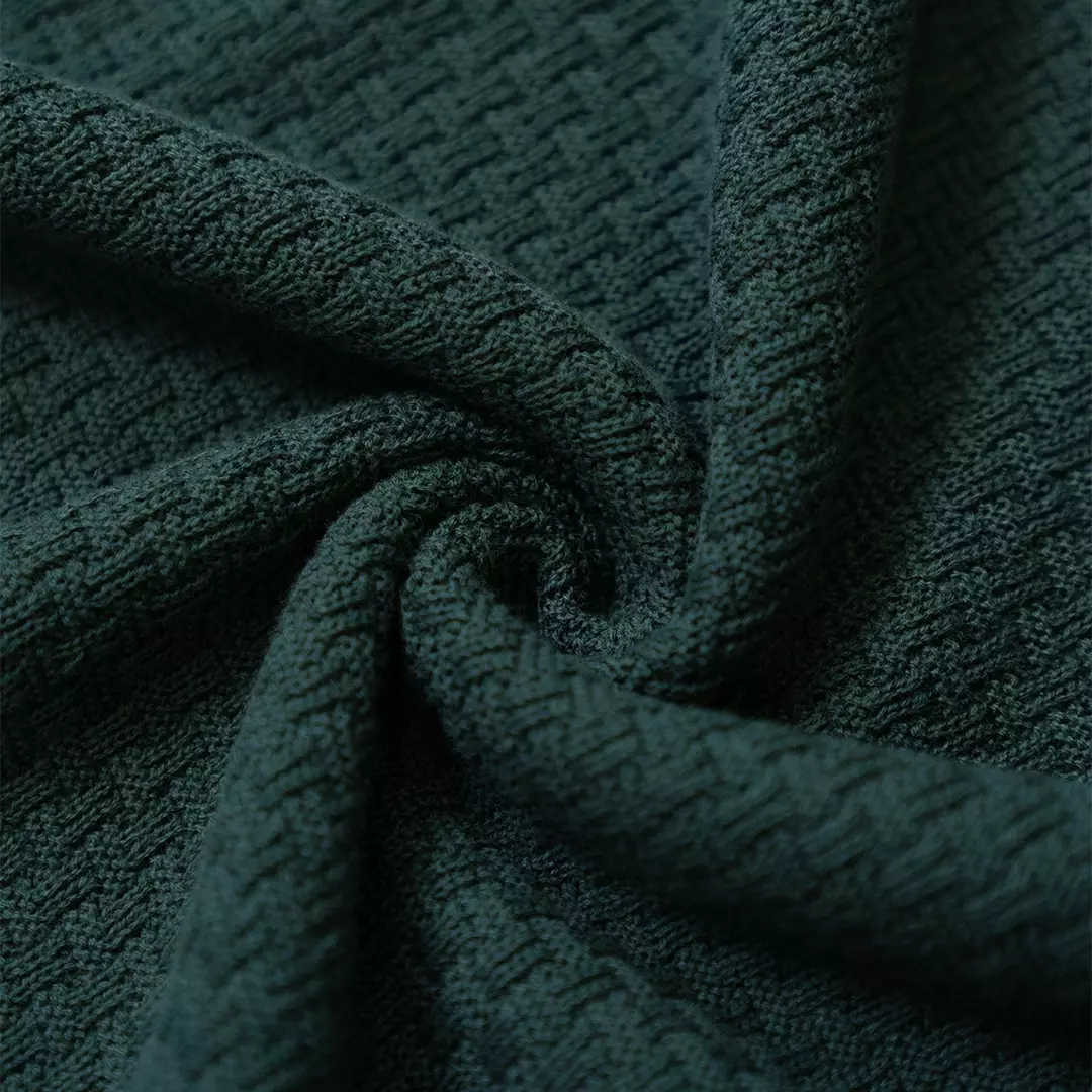 Kale ROGER BOTTLE GREEN / Atasan Rajut Pria / Sweater Rajut Tangan Pendek / Baju Pria