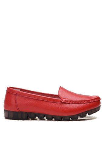 Twenty Eight Shoes red VANSA Comfort Lather Loafer VSW-C1006 3454FSH597513CGS_1