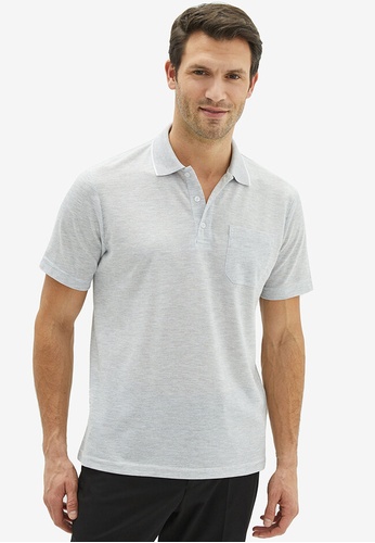 LC WAIKIKI grey Short Sleeves Polo Shirt FB135AA38D5E72GS_1