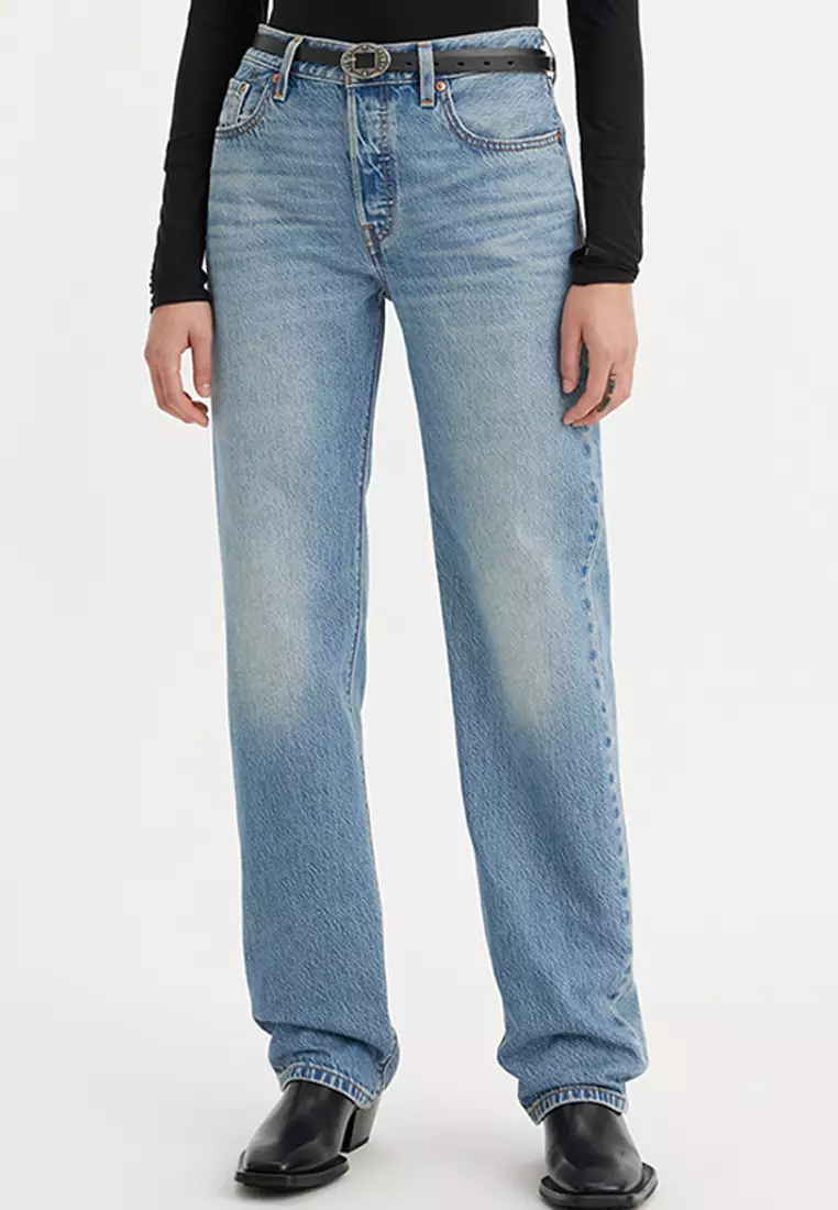 Levi's® 501 90年代 直腳剪裁牛仔褲 | 女裝