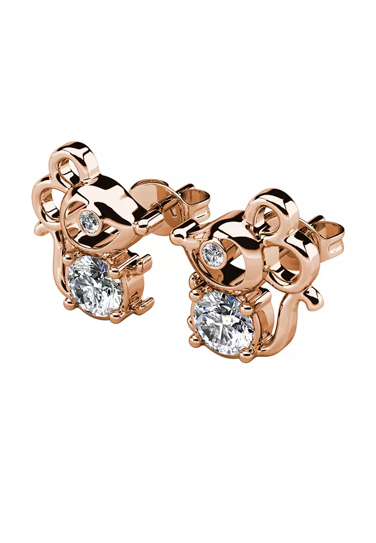 Mousy Earring RG - Anting Crystal by Her Jewellery