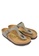 Birkenstock grey Gizeh Birko-Flor Nubuck Sandals BI090SH61HNIMY_5