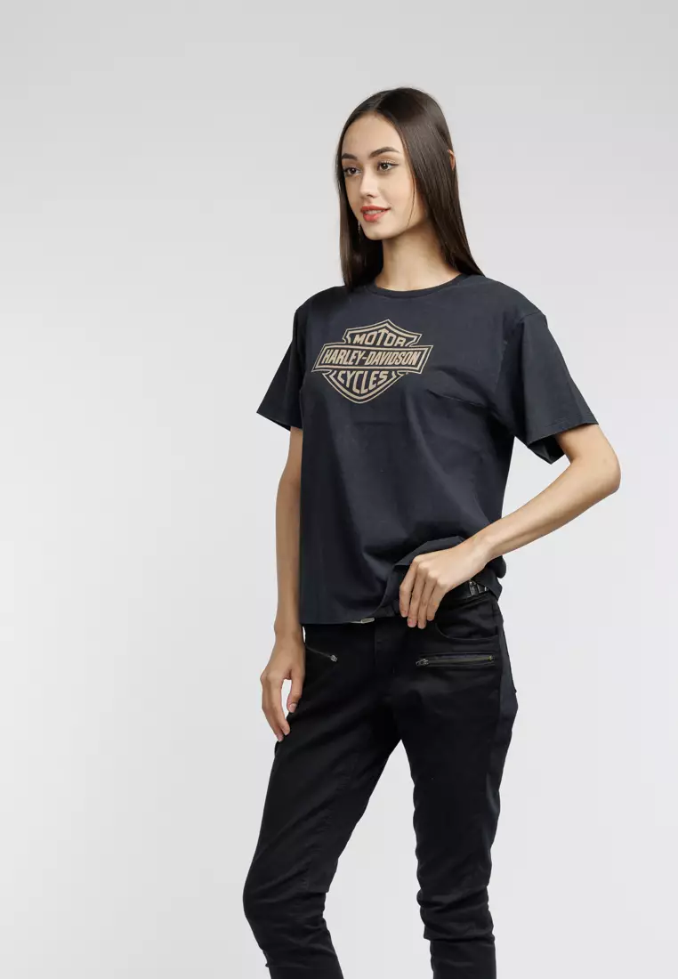 Oversized harley davidson t cheap shirt