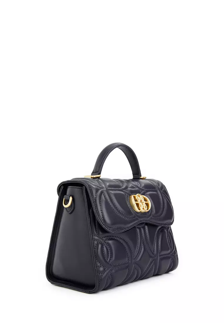 Navy Blue Naiara Small Satchel Bag