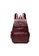 Lara red Women Flap Zipper Backpack - Red D5DA0AC1470788GS_1