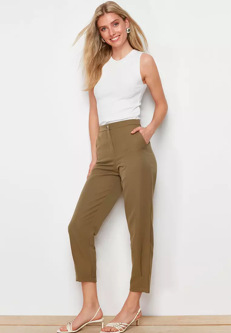 Crop Cigarette Pants