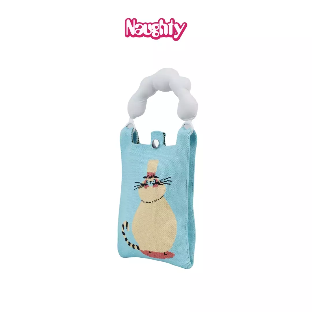 Tas Selempang Hp Wanita Mini Knit Sling Bag Gladys G526 2408001 Naughty Accessories