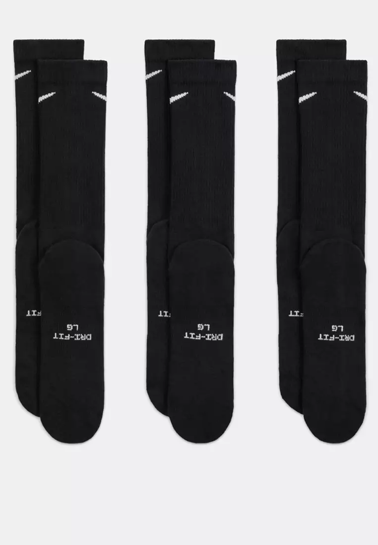 Everyday Elevated Unisex Crew Socks (3 Pairs)