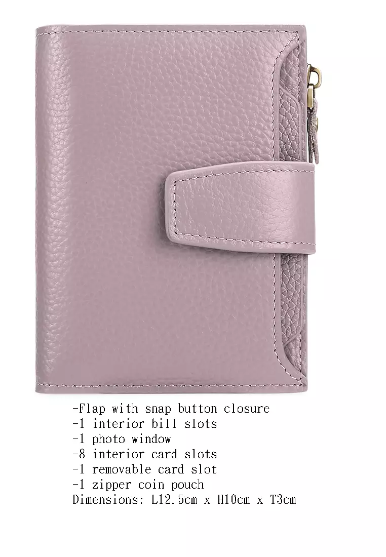 Pebbled Cow Leathers Short Wallet