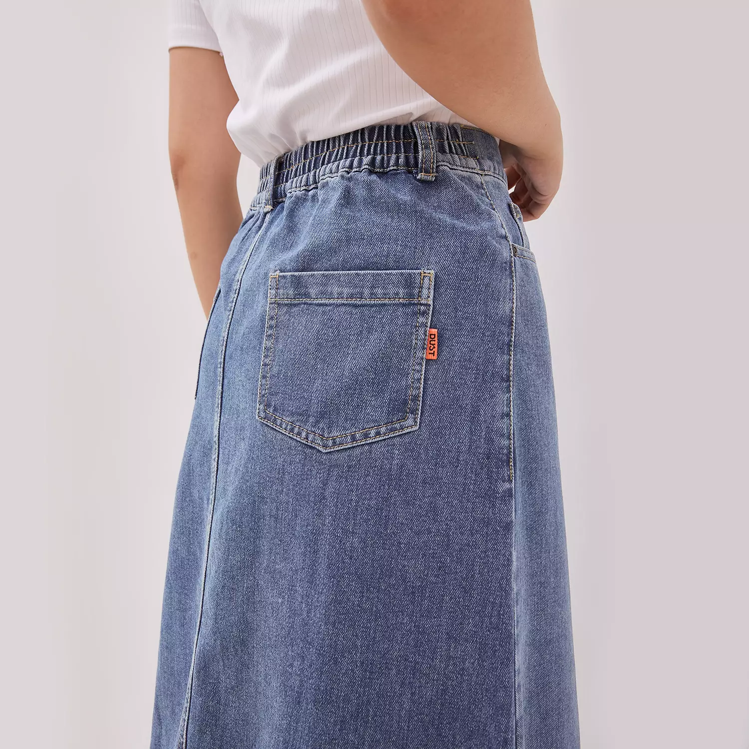 DUST Rok Denim Ranuna Medium Light Blue (D.21141)