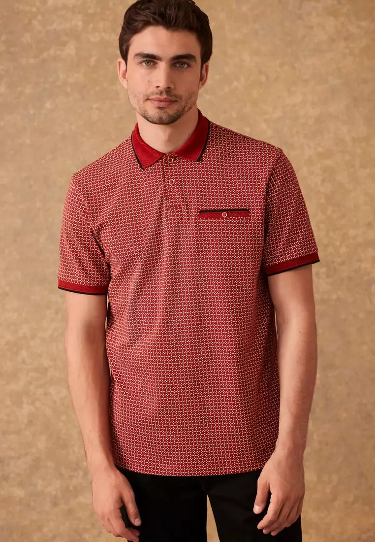 NEXT Print Polo Shirt 2024 Buy NEXT Online ZALORA Hong Kong