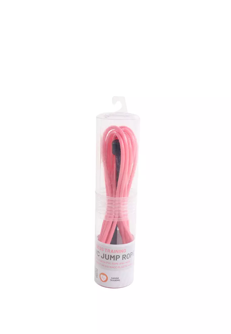 HAPPYFIT JUMP ROPE PVC - PINK