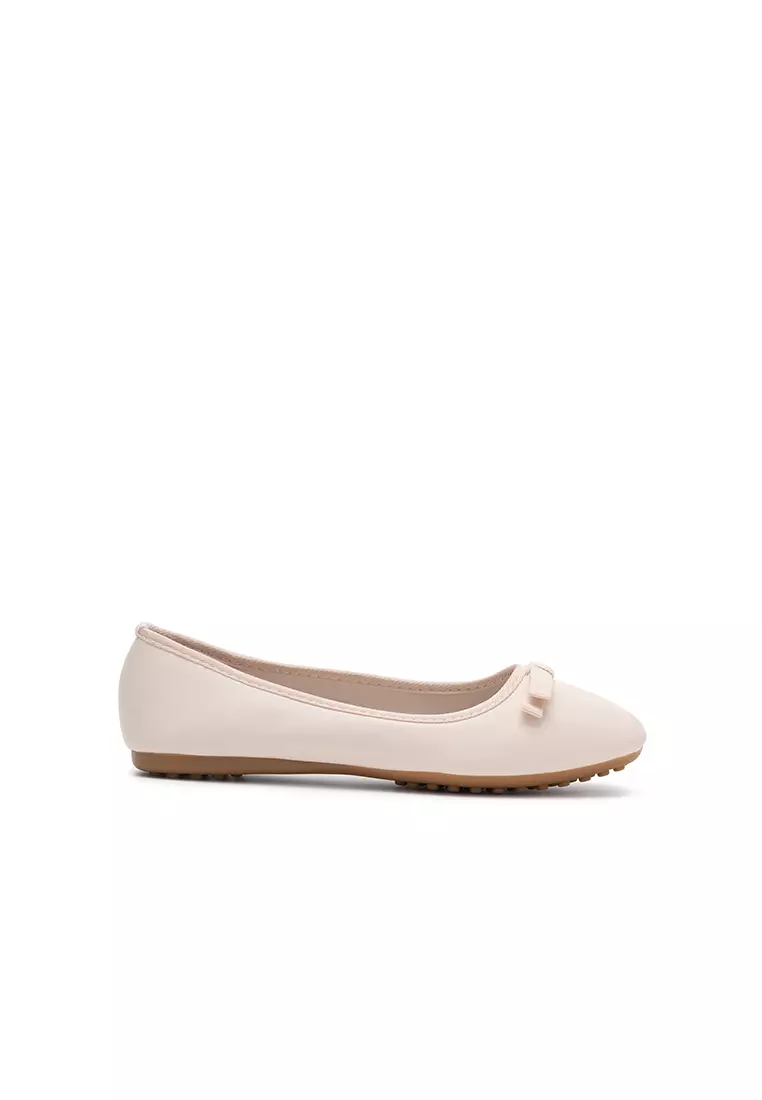 Discount on Nose  shoes - SKU: BOW FLAT PUMP