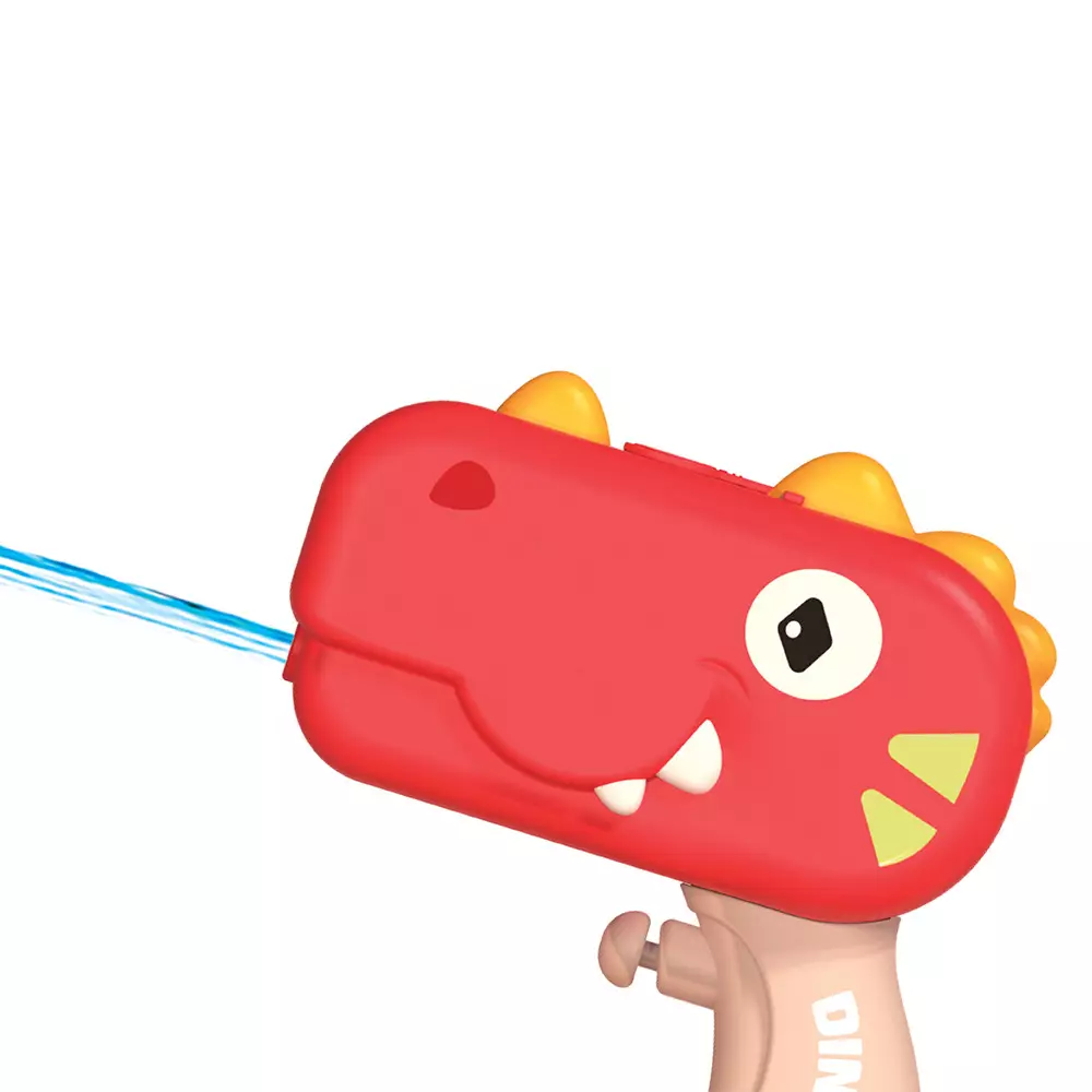 PASO ELECTRIC WATER GUN DINOSAUR - MERAH